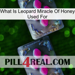 What Is Leopard Miracle Of Honey Used For 01